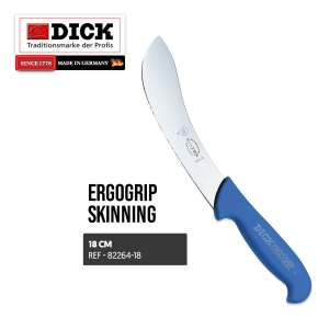 ERGOGRIP Skinning knife 18cm SB F DICK Germany REF - 82264-18