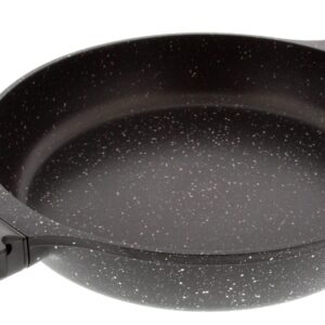 POÊLE 32 CM FAÇON PIERRE VOLNA MANCHE AMOVIBLE, TOUS FEUX