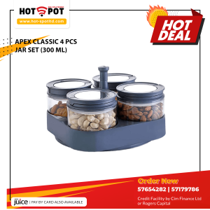 APEX CLASSIC 4 PCS JAR SET (300 ML)