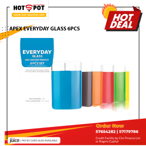 APEX EVERYDAY GLASS  6PCS