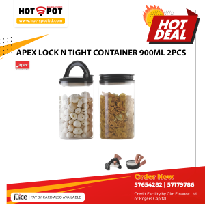 APEX LOCK N TIGHT CONTAINER 900ML 2PCS