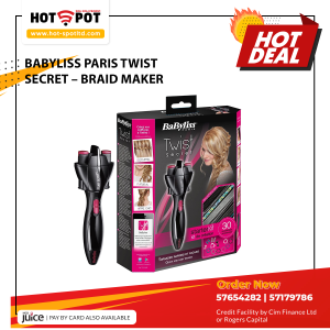 BABYLISS PARIS TWIST SECRET - BRAID MAKER