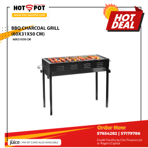 BBQ CHARCOAL GRILL (60X31X50 CM)