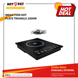 INDUCTION HOT PLATE TRIANGLE 2000W