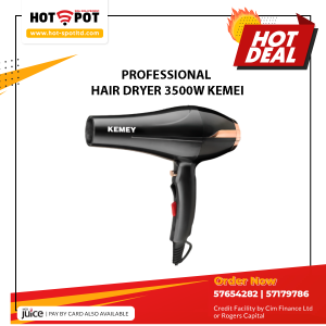 PROFESSIONAL HAIR DRYER 3500W KEMEI