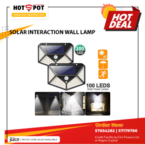 SOLAR INTERACTION WALL LAMP