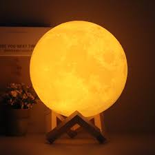 3D MOON LAMP 13cm diameter