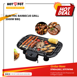 ELECTRIC BARBECUE GRILL 2000W BBQ
