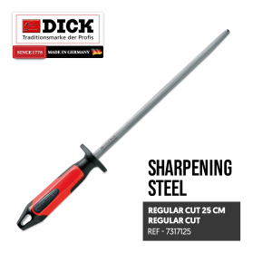 FDICK SHARPENING STEEL REGULAR CUT 25 CM REGULAR CUT REF - 7317125