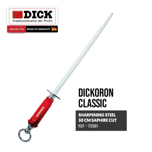 FDICK DICKORON CLASSIC SHARPENING STEEL 30 CM SAPHIRE CUT REF - 7598